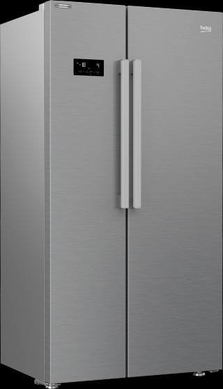 Холодильник Beko GN 164021 XB (цв.серый, 179x91x71 cм, 573 л, дисплей, диспенсер, Турция)