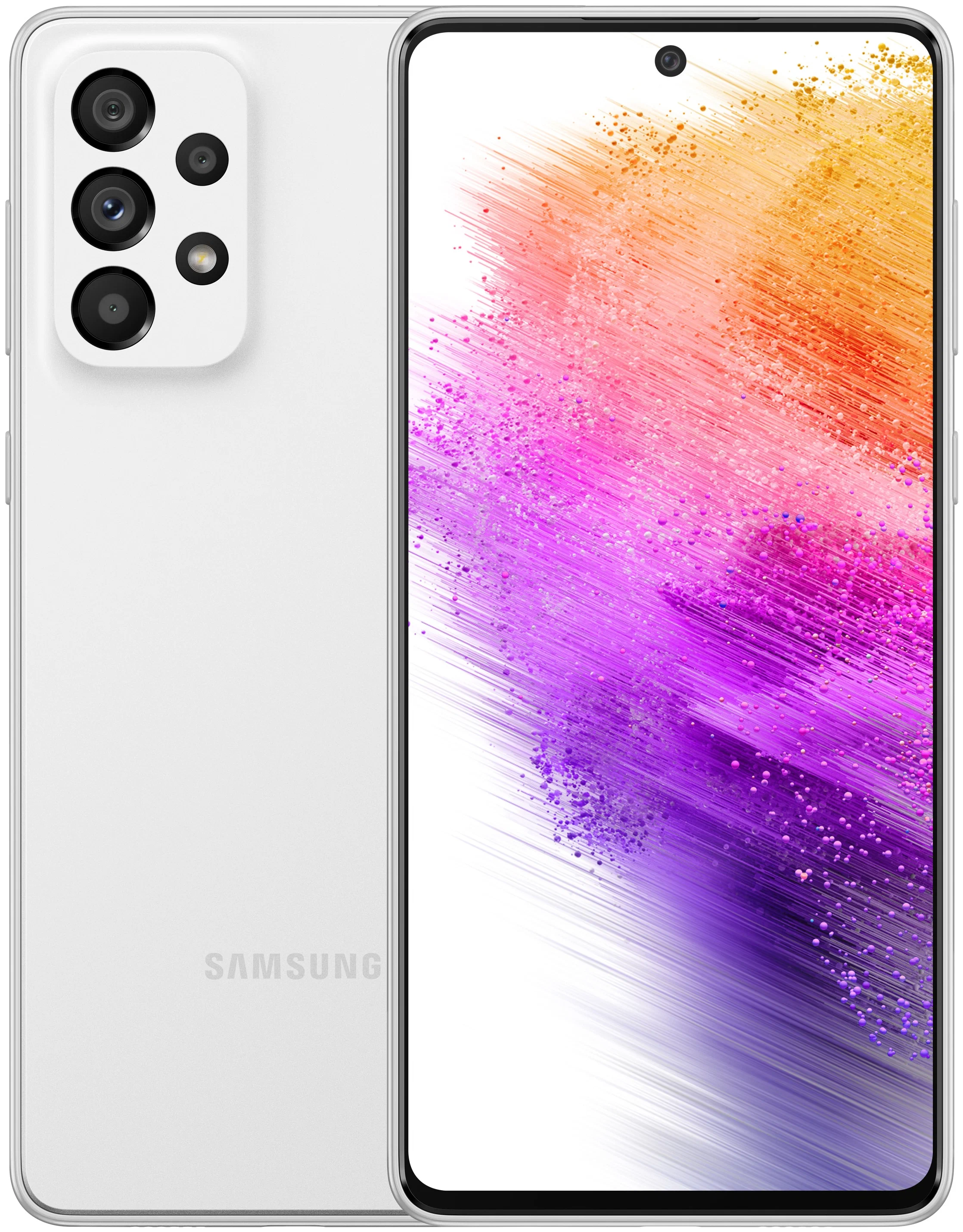 Телефон Samsung Galaxy A73 8/128gb White