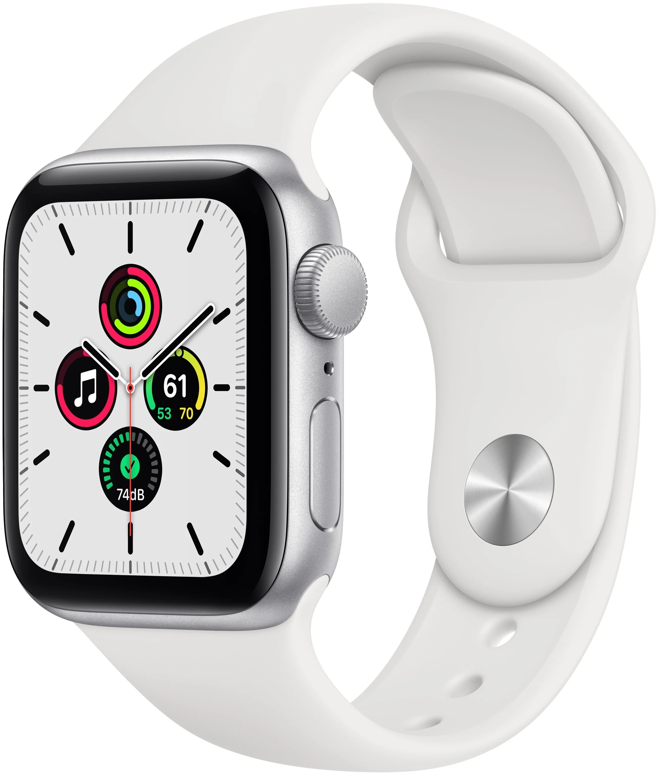 Смарт-часы  Apple Watch SE/44mm Серебристый
