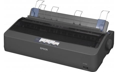 Принтер Epson LX-1350 (A3, ударный 9-игольчатый принтер, 357 знаков в секунду, возможность вывода до 5-ти экземпляров, LPT, USB)