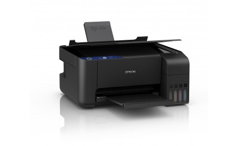 МФУ Epson L3101 (Printer-copier-scaner, A4, 33/15ppm (Black/Color), 69sec/photo, 64-256g/m2, 5760x1440dpi, 600×1200 scaner, USB) Ресурс стартового наб