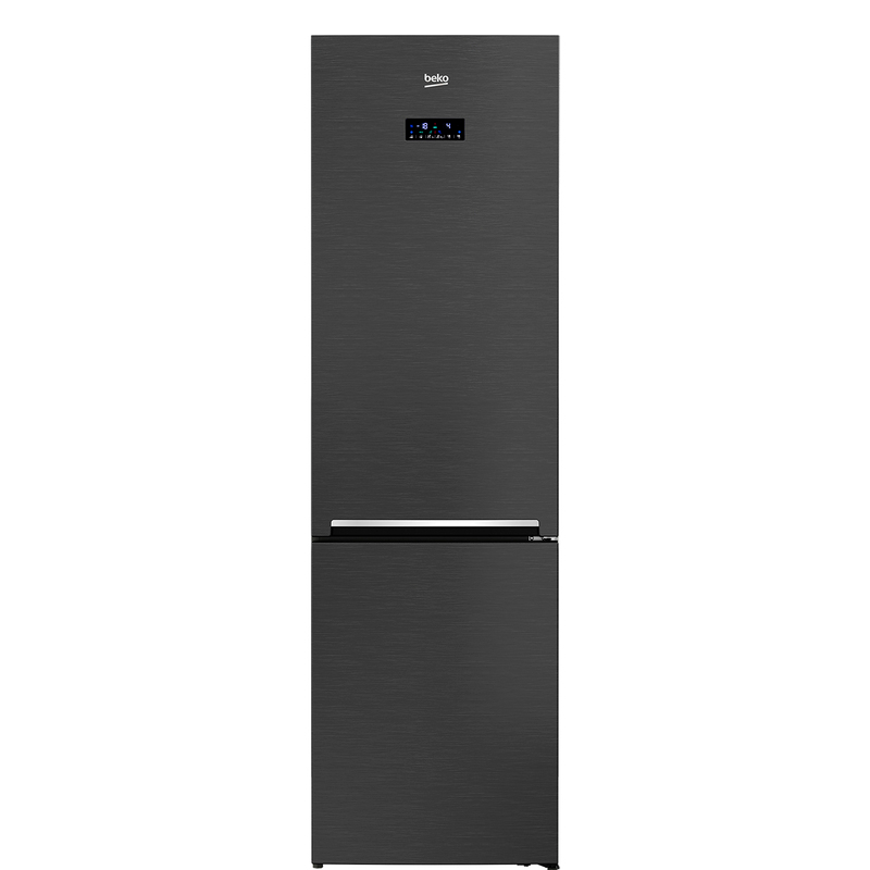 Холодильник Beko RCNK 400 E20ZXR (стальной антрацит, 201х60х65, 400 л, дисплей, ручки скрыты)