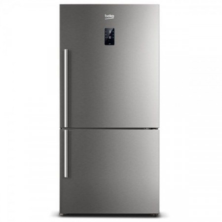 Холодильник  Beko CN 151121 IX (серый,  475 л, 174x74x75, дисплей, с ручками на двери)