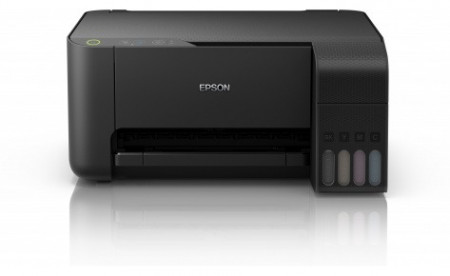 МФУ Epson L3110 (Printer-copier-scaner, A4, 33/15ppm (Black/Color), 69sec/photo, 64-256g/m2, 5760x1440dpi, 600x1200 scaner, USB)